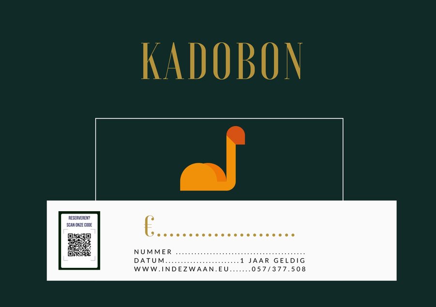 Kadobon In de Zwaan